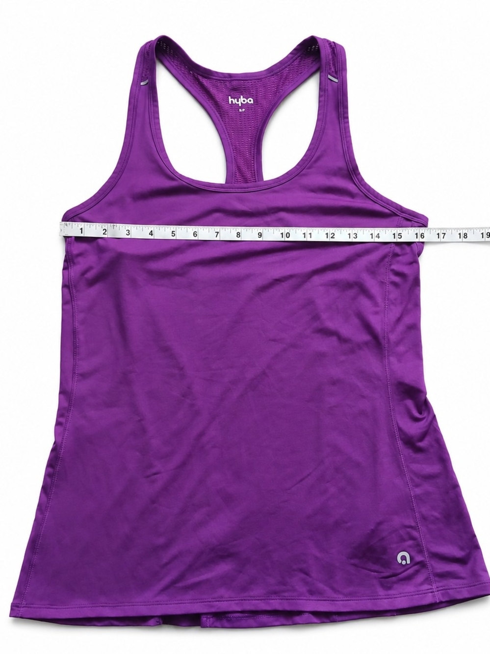Hyba Women's Small | Purple Racerback Athletic Tank Top | Moisture Wicking Work - Picture 6 of 9